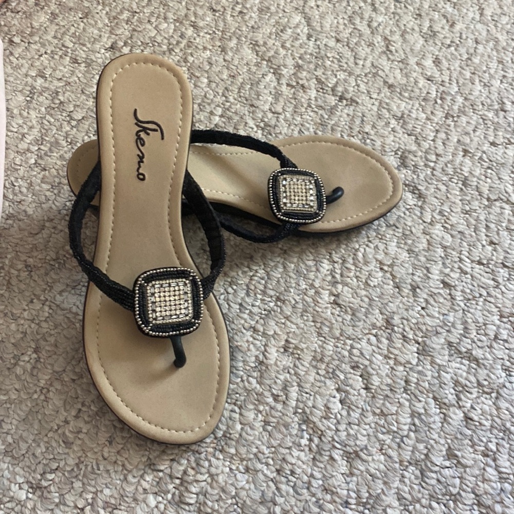 COPY - Skemo wedge flip flops